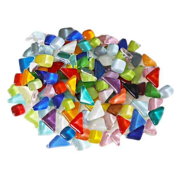 creative 200g mixed color irregular clear glass mosaic tiles for diy crafts mosaic decoration making children puzzle art stone
creative 200g mixed color irregular clear glass mosaic tiles for diy crafts mosaic decoration making children puzzle art stone