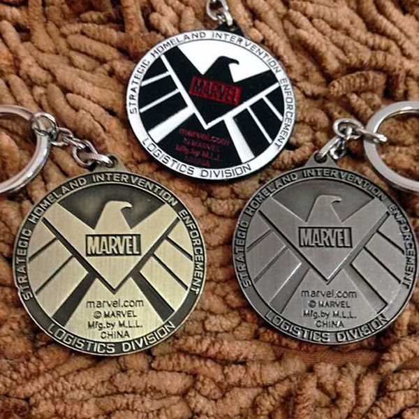 the marvel bureau key chain agents of shield red ocs shield charm keychain series keyring gift jewelry accessories, Silver
the marvel bureau key chain agents of shield red ocs shield charm keychain series keyring gift jewelry accessories, Silver