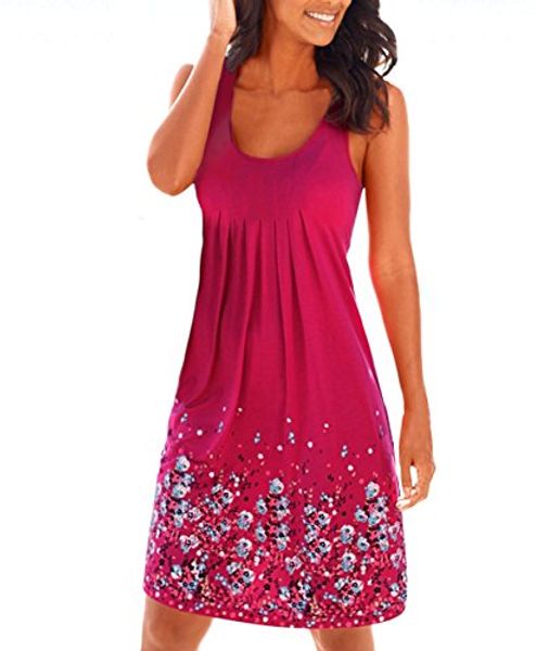 yidarton women summer dresses casual light sleeveless print pleated sundress a-line mini beach dress, Black;gray
yidarton women summer dresses casual light sleeveless print pleated sundress a-line mini beach dress, Black;gray