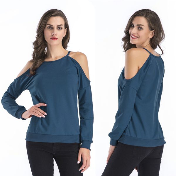 long-sleeved off-shoulder base shirt 2020 spring new european and american fashion all-match loose sweater womens thin solid color, Black
long-sleeved off-shoulder base shirt 2020 spring new european and american fashion all-match loose sweater womens thin solid color, Black