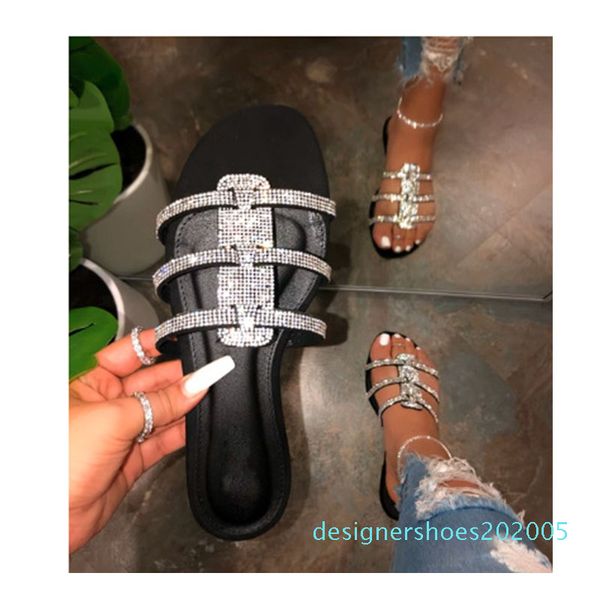 summer women's slippers zapatos de mujer ladies crystal beach slipper flat shoes women slides plus size bling flip flops d05, Black
summer women's slippers zapatos de mujer ladies crystal beach slipper flat shoes women slides plus size bling flip flops d05, Black