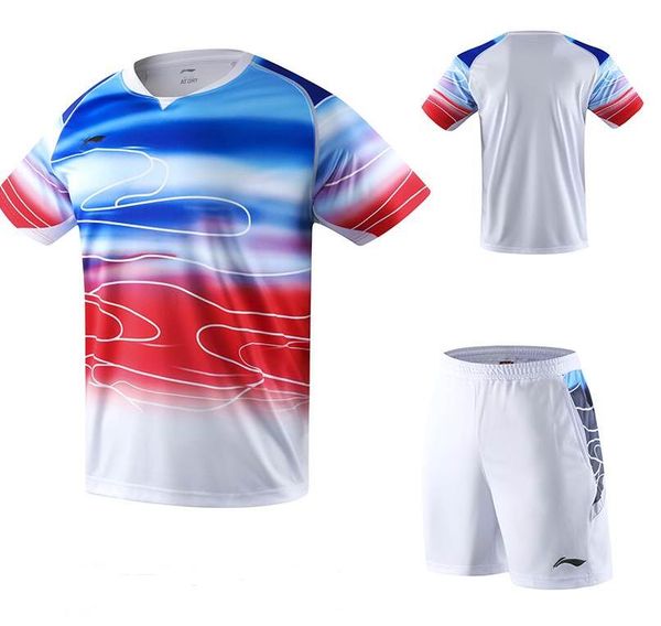 новый li ning бадминтон футболка су диман кубок го ю конкурс одежда для мужчин / женщин быстросохнущие короткие рукава соревнования теннисна, White;black 
новый li ning бадминтон футболка су диман кубок го ю конкурс одежда для мужчин / женщин быстросохнущие короткие рукава соревнования теннисна, White;black