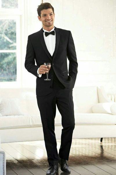 vintage black men suits groom wedding tuxedos notched lapel formal business office suits man blazer jacket 2piece costume bridegroom jacket, Black;gray
vintage black men suits groom wedding tuxedos notched lapel formal business office suits man blazer jacket 2piece costume bridegroom jacket, Black;gray