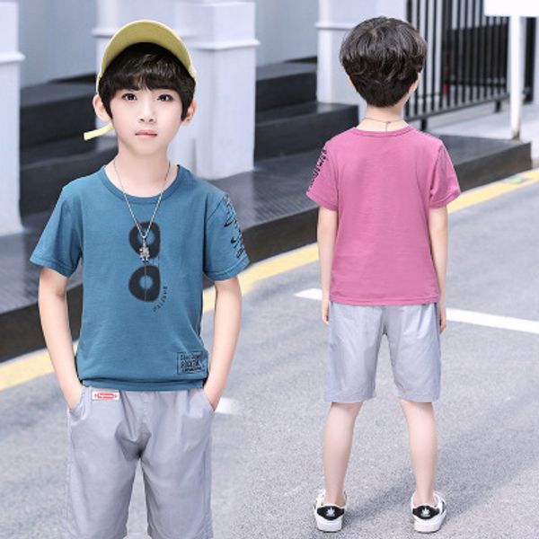 summer infant cotton short sleeves clothes + pants baby toddler boy clothing sets kids children boys outfits suits, White
summer infant cotton short sleeves clothes + pants baby toddler boy clothing sets kids children boys outfits suits, White