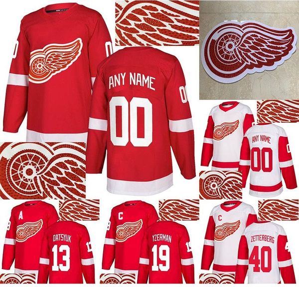 2019 drilling 19 steve yzerman 13 pavel datsyuk 9 gordie howe customize any number any name hockey jerseys, Black;red
2019 drilling 19 steve yzerman 13 pavel datsyuk 9 gordie howe customize any number any name hockey jerseys, Black;red
