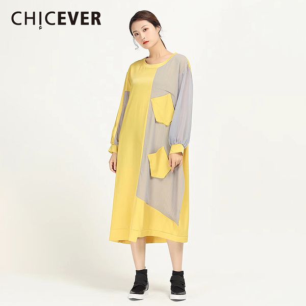 chicever casual hit color irregular women dress o neck lantern long sleeve high waist patchwork dresses female clothing 2020 new, Black;gray
chicever casual hit color irregular women dress o neck lantern long sleeve high waist patchwork dresses female clothing 2020 new, Black;gray