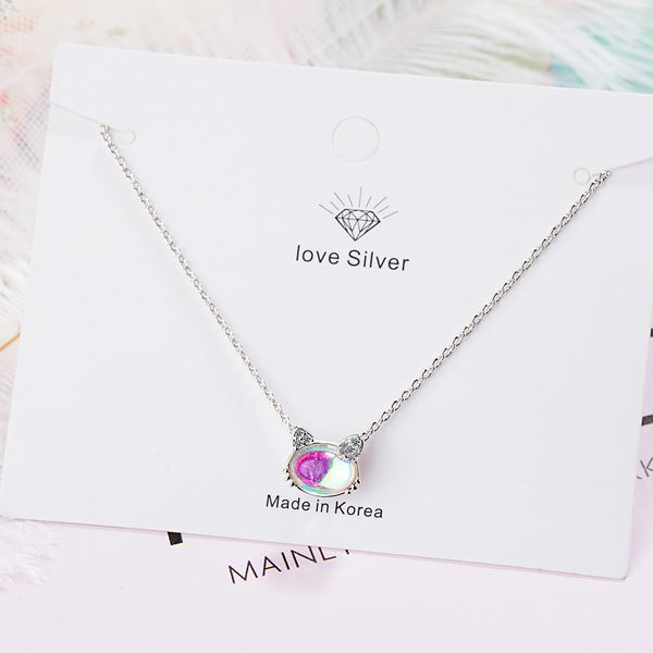 meekcat brand fashion cute gesture hand hollow love heart clavicle chian necklace 925 sterling silver necklace collares de prata
meekcat brand fashion cute gesture hand hollow love heart clavicle chian necklace 925 sterling silver necklace collares de prata