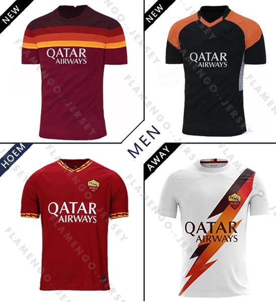 2020 new roma soccer jersey de rossi dzeko zaniolo rome perotti totti jerseys football shirt home away third men 19 20 21, Black;yellow
2020 new roma soccer jersey de rossi dzeko zaniolo rome perotti totti jerseys football shirt home away third men 19 20 21, Black;yellow