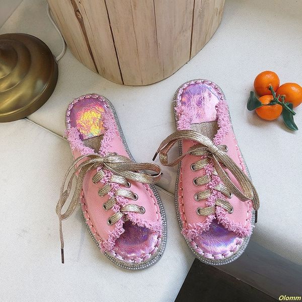 2019 summer flats cross-tied slides slipper fashion woman leisure footwear sequined cloth bling slides beach flip flops sandals, Black
2019 summer flats cross-tied slides slipper fashion woman leisure footwear sequined cloth bling slides beach flip flops sandals, Black