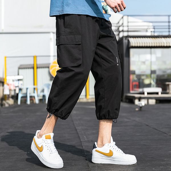 2020 spring ins trend new eight-point pants men's loose feet harlan 89 points casual pants, Black
2020 spring ins trend new eight-point pants men's loose feet harlan 89 points casual pants, Black