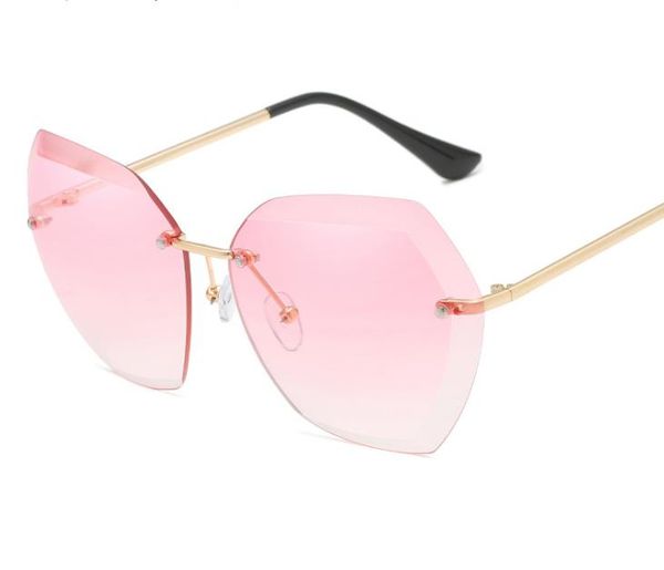 new ocean sunglasses europe and america trends glasses cut edge sunglasses ms. frameless metal sunglasses, White;black
new ocean sunglasses europe and america trends glasses cut edge sunglasses ms. frameless metal sunglasses, White;black