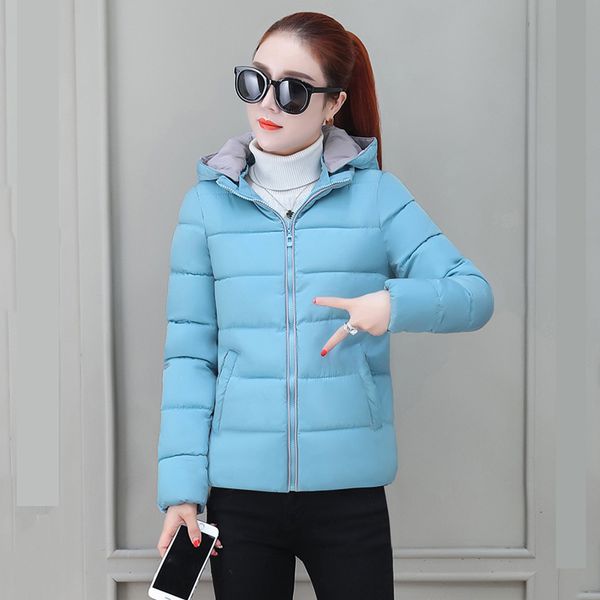 women's down & parkas 2021 hooded women winter jacket short cotton padded womens slim coats autumn solid color female casual windbreak, Black
women's down & parkas 2021 hooded women winter jacket short cotton padded womens slim coats autumn solid color female casual windbreak, Black
