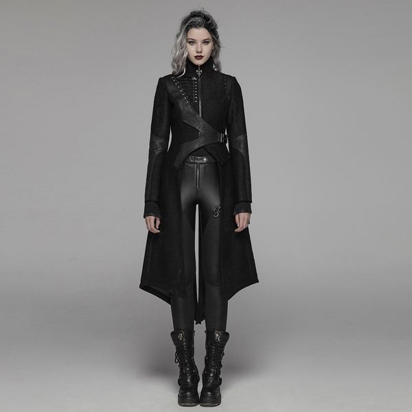 punk rave women punk long jacket woolen knitted fabric asymmetric design adjustable party stage performance women winter coat, Tan;black
punk rave women punk long jacket woolen knitted fabric asymmetric design adjustable party stage performance women winter coat, Tan;black