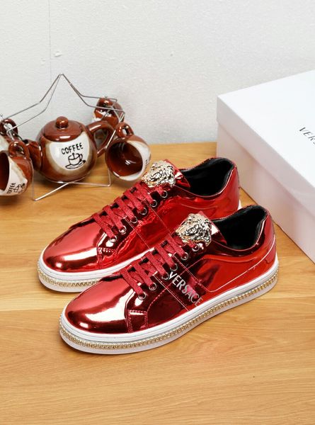 new shoes fashion luxury women's shoes men's leather lace-up platform sneakers white black casual shoelace box spot04
new shoes fashion luxury women's shoes men's leather lace-up platform sneakers white black casual shoelace box spot04