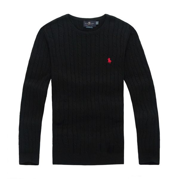 man's twist knit sweaters classic strip polo RL sweater cotton o-neck pull jumper pullover drop shipping, White;black
man's twist knit sweaters classic strip polo RL sweater cotton o-neck pull jumper pullover drop shipping, White;black