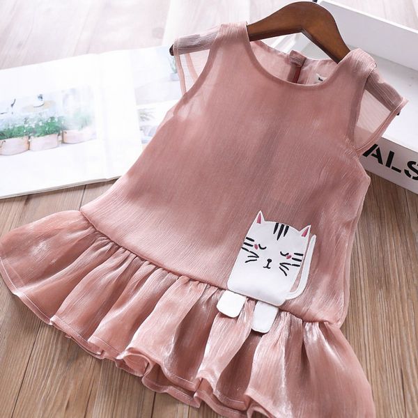 2020 spring and summer cat pocket dress girls dress childrenswear wholesale, Red;yellow
2020 spring and summer cat pocket dress girls dress childrenswear wholesale, Red;yellow