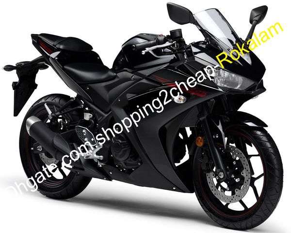 r3 r 3 abs motorcycle kit for yamaha r25 r 25 2015 2016 2017 sport moto body work black fairing aftermarket kit (injection molding)
r3 r 3 abs motorcycle kit for yamaha r25 r 25 2015 2016 2017 sport moto body work black fairing aftermarket kit (injection molding)