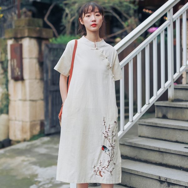 2019 white chinese traditional women embroidery qipao vintage cheongsam novelty chinese formal dress cheongsam qipao, Red
2019 white chinese traditional women embroidery qipao vintage cheongsam novelty chinese formal dress cheongsam qipao, Red