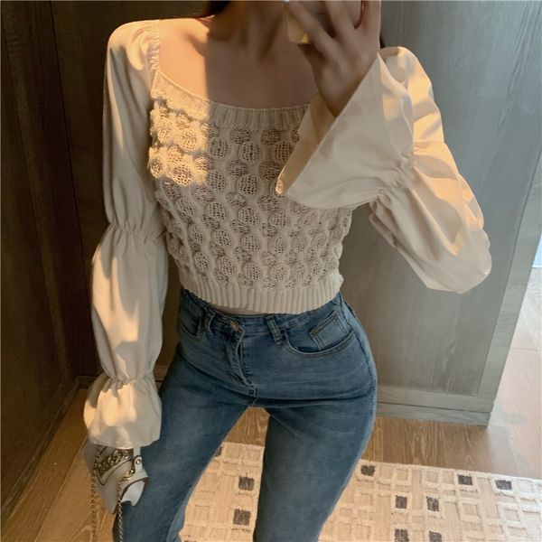 fashion brand sweaters fashion simple argyle flare sleeve square collar style spring autumn new women's clothing ladies, White;black
fashion brand sweaters fashion simple argyle flare sleeve square collar style spring autumn new women's clothing ladies, White;black