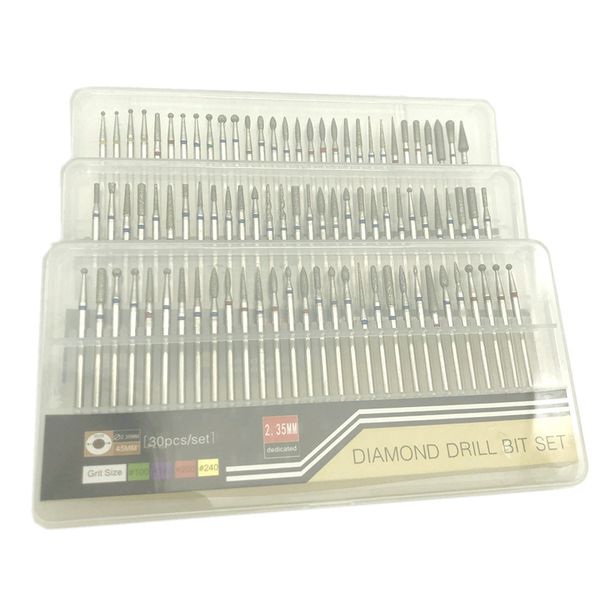 30pcs/set diamond nail drill bit milling cutter stainless steel nail rotary files burr manicure machine clean tool
30pcs/set diamond nail drill bit milling cutter stainless steel nail rotary files burr manicure machine clean tool