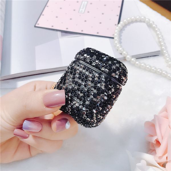 designer airpods protective case luxury flash diamond bluetooth headset cover for apple 1/2 generation fashion tpu storage box wholesale
designer airpods protective case luxury flash diamond bluetooth headset cover for apple 1/2 generation fashion tpu storage box wholesale