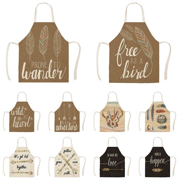 linen arrow feather print kitchen aprons dinner party cooking bib funny pinafore cleaning apron for women
linen arrow feather print kitchen aprons dinner party cooking bib funny pinafore cleaning apron for women