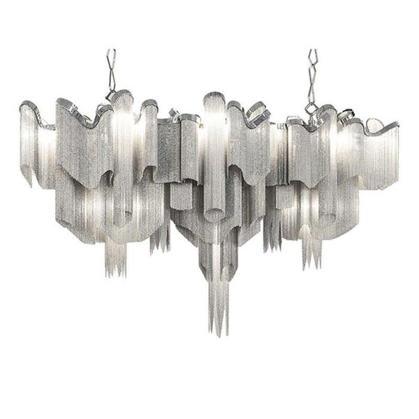 rectangular pendant chandelier lighting tassel aluminum chain hanging led light fixtures for l hall restaurant shopping mail
rectangular pendant chandelier lighting tassel aluminum chain hanging led light fixtures for l hall restaurant shopping mail