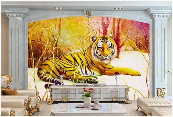 3d wall murals wallpaper for walls 3 d oil color tiger color jungle tv background living room 3d wallpaer custom p mural home decor
3d wall murals wallpaper for walls 3 d oil color tiger color jungle tv background living room 3d wallpaer custom p mural home decor