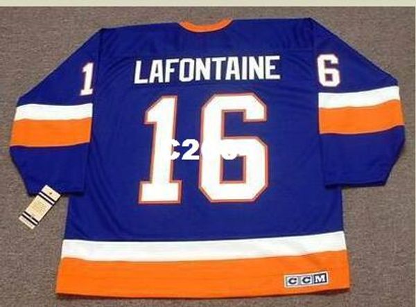 men #16 pat lafontaine new york islanders 1990 ccm vintage home hockey jersey or custom any name or number retro jersey, Black;red
men #16 pat lafontaine new york islanders 1990 ccm vintage home hockey jersey or custom any name or number retro jersey, Black;red