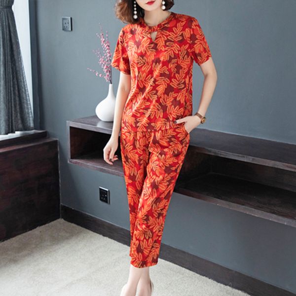 floral print plus size suits and sets vintage womens matching set retro women two piece outfits summer vintage conjunto feminino, White
floral print plus size suits and sets vintage womens matching set retro women two piece outfits summer vintage conjunto feminino, White