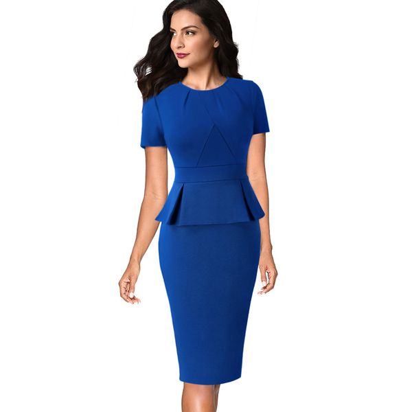 vfemage womens vintage elegant pleated neck ruffle peplum zipper wear to work office business vestidos bodycon sheath dress 532, Black;gray
vfemage womens vintage elegant pleated neck ruffle peplum zipper wear to work office business vestidos bodycon sheath dress 532, Black;gray