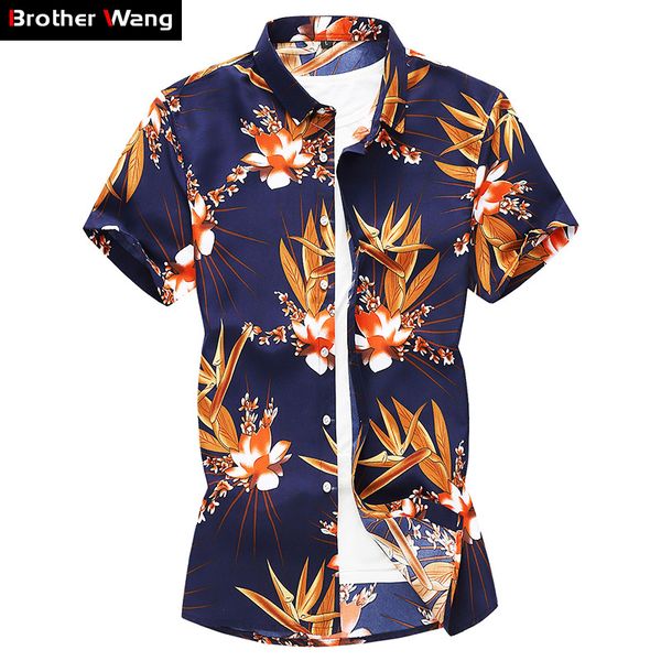 2020 summer new men's hawaiian short sleeve shirt fashion casual floral shirt male brand clothes plus size 5xl 6xl 7xl, White;black
2020 summer new men's hawaiian short sleeve shirt fashion casual floral shirt male brand clothes plus size 5xl 6xl 7xl, White;black