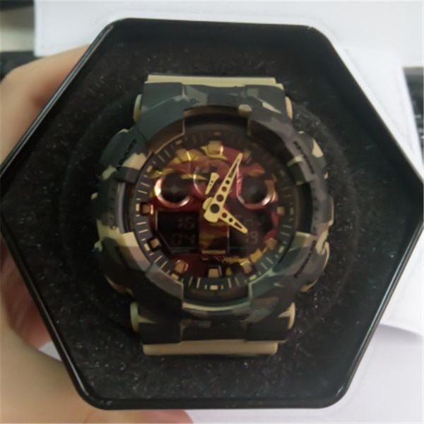 shockproof sports wrist watches camouflage army green pupils wristwatch waterproof led digital military clock classic watch gift for men, Slivery;brown
shockproof sports wrist watches camouflage army green pupils wristwatch waterproof led digital military clock classic watch gift for men, Slivery;brown