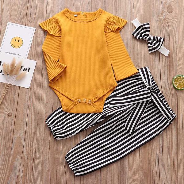 clothing sets autumn baby girl clothes 3pcs born ruffles solid romper bodysuit floral pants headband outfits toddler cute set, White
clothing sets autumn baby girl clothes 3pcs born ruffles solid romper bodysuit floral pants headband outfits toddler cute set, White