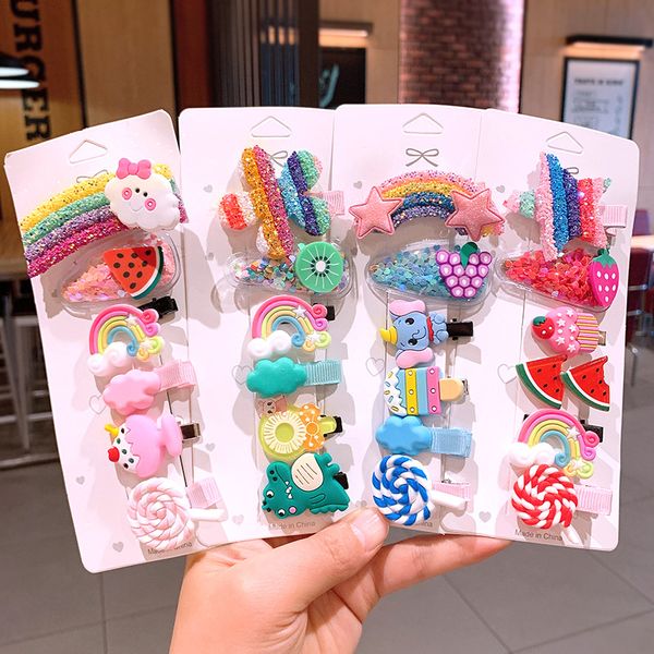 6pcs/set new girls cute colorful cartoon hairpins children sweet hair clips barrettes headband kids fashion hair accessories, Slivery;white
6pcs/set new girls cute colorful cartoon hairpins children sweet hair clips barrettes headband kids fashion hair accessories, Slivery;white