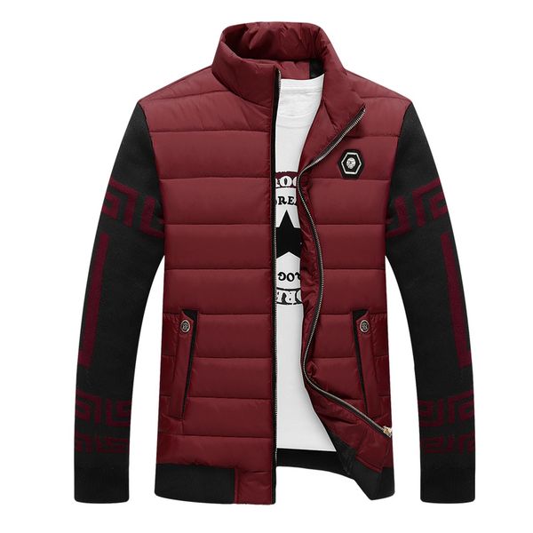 new style autumn and winter men's down feather cotton-padded clothes thick warm korean-style stand-collar stylish down, Black
new style autumn and winter men's down feather cotton-padded clothes thick warm korean-style stand-collar stylish down, Black