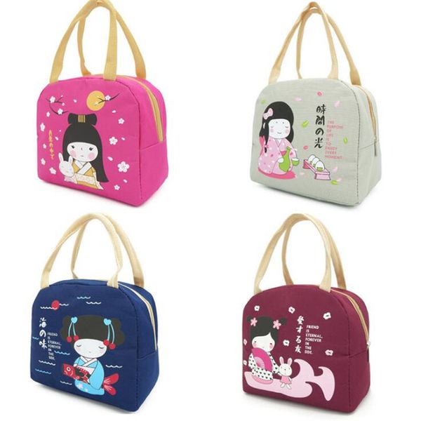 cute girl lunch bag convenient carrying thick insulation lunch box waterproof oxford cloth picnic bag high quality, Blue;pink
cute girl lunch bag convenient carrying thick insulation lunch box waterproof oxford cloth picnic bag high quality, Blue;pink
