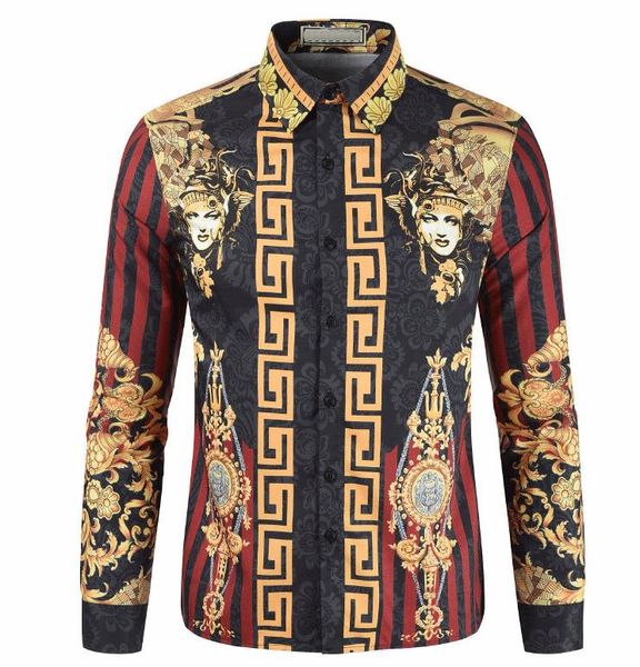 Vintage Fashion Flora Print Mens Shirts Luxury Hot Mens Casual Vintage Tops Long Sleeve Designer Tees
Vintage Fashion Flora Print Mens Shirts Luxury Hot Mens Casual Vintage Tops Long Sleeve Designer Tees
