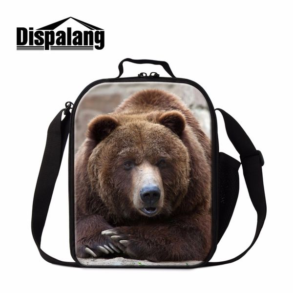 dispalang kids lunch bag cute bear printing insulated cooler bag for children small handbag lunch box for boy girl meal, Blue;pink
dispalang kids lunch bag cute bear printing insulated cooler bag for children small handbag lunch box for boy girl meal, Blue;pink
