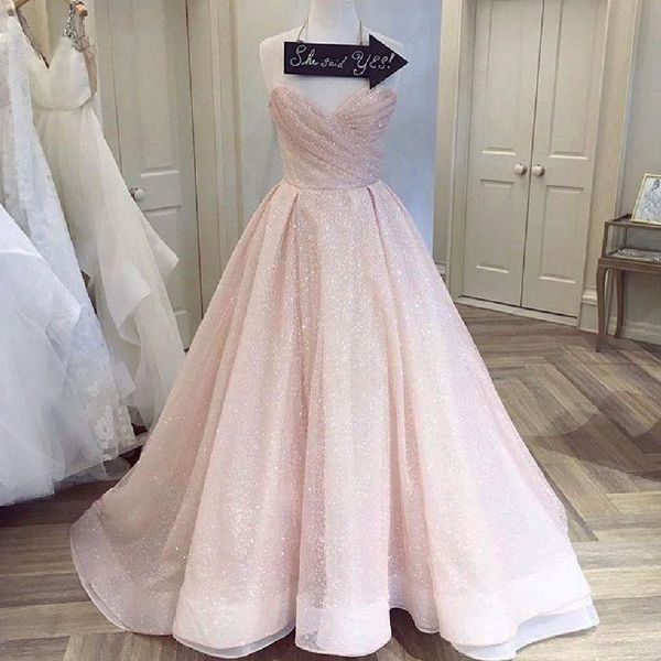 amazing bridal dress glitter sequins blush pink off shoulder wedding gowns sweetheart open back vestido noiva 2020, White
amazing bridal dress glitter sequins blush pink off shoulder wedding gowns sweetheart open back vestido noiva 2020, White