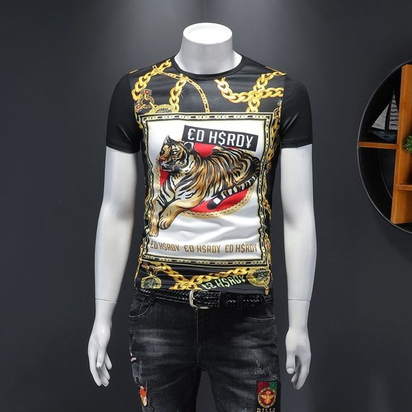2020 new summer men tshirt fashion o-neck animal print short sleeve t-shirt mens designer casual men's t-shirts tees plus size m-5xl, White;black
2020 new summer men tshirt fashion o-neck animal print short sleeve t-shirt mens designer casual men's t-shirts tees plus size m-5xl, White;black