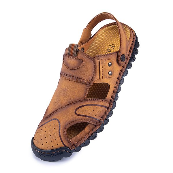 new big size genuine leather cowhide men sandals summer quality beach slippers casual sneakers outdoor beach shoes 
new big size genuine leather cowhide men sandals summer quality beach slippers casual sneakers outdoor beach shoes