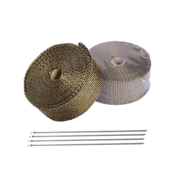 5m motorcycle exhaust wrap pipe header heat wrap turbo mainfold heat exhaust thermal tape styling universal accessories
5m motorcycle exhaust wrap pipe header heat wrap turbo mainfold heat exhaust thermal tape styling universal accessories