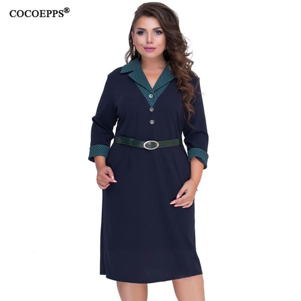 2019 autumn winter big size women dress female v neck plus size dress large size elegant lady office party dress 5xl 6xl no belt, Black;gray
2019 autumn winter big size women dress female v neck plus size dress large size elegant lady office party dress 5xl 6xl no belt, Black;gray