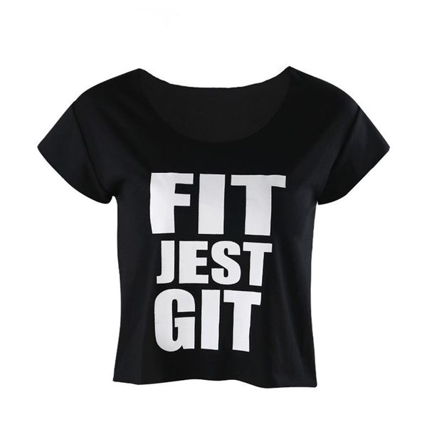 fashion fit jest git letters print women t shirt cotton casual shirt for lady women t shirts black tees femme, White
fashion fit jest git letters print women t shirt cotton casual shirt for lady women t shirts black tees femme, White