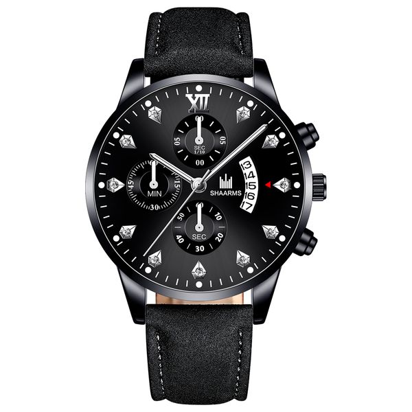 fashion classic sport watches for men leather band stainless steel analog quartz wristwatch male luxury watches date clock, Slivery;brown
fashion classic sport watches for men leather band stainless steel analog quartz wristwatch male luxury watches date clock, Slivery;brown