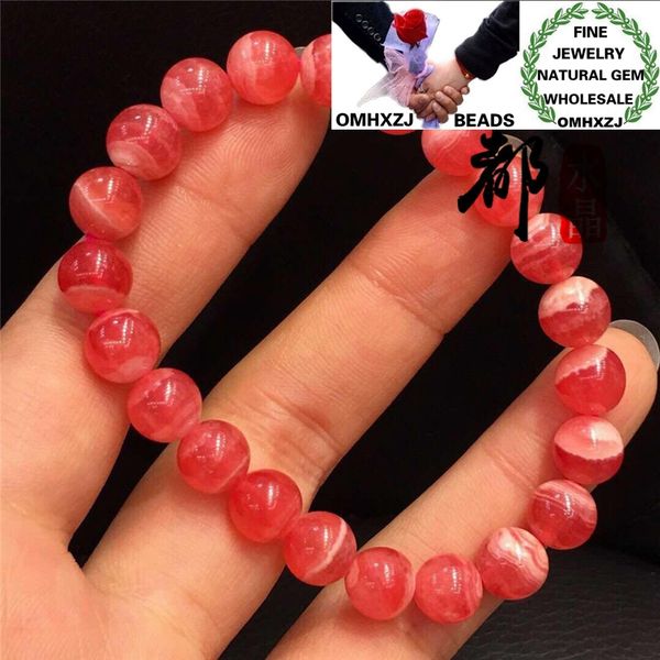 omhxzj wholesale zb394 8-8.8mm european fashion birthday party wedding gift natural stone fine rhodochrosite round bead bracelet, Golden;silver
omhxzj wholesale zb394 8-8.8mm european fashion birthday party wedding gift natural stone fine rhodochrosite round bead bracelet, Golden;silver