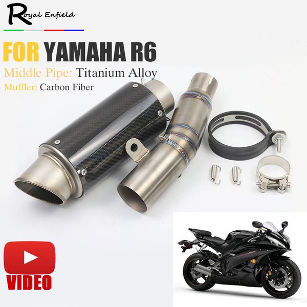 yzf r6 motorcycle exhaust pipe for yamaha r6 yzf slip-on moto escape motorcycle muffler echappement moto with middle pipe
yzf r6 motorcycle exhaust pipe for yamaha r6 yzf slip-on moto escape motorcycle muffler echappement moto with middle pipe