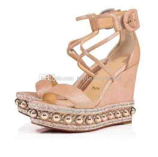 luxury lady red bottom shoes wedge women s chocazeppa sandal wedge pearls studs women ankle strap gladiator sandals party wedding dress, Blue;gray
luxury lady red bottom shoes wedge women s chocazeppa sandal wedge pearls studs women ankle strap gladiator sandals party wedding dress, Blue;gray