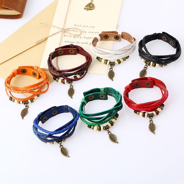 fashion-leaf bracelet cowhide bracelets for women student jewelry leather bracelets & bangles men charms jewelry wholesale, Golden;silver
fashion-leaf bracelet cowhide bracelets for women student jewelry leather bracelets & bangles men charms jewelry wholesale, Golden;silver